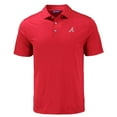 thumbnail image 2 of Men's Cutter & Buck Red Atlanta Braves Coastline Epic Comfort Eco Recycled Polo, 2 of 3