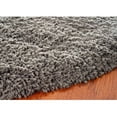 thumbnail image 3 of SAFAVIEH Harvey Solid Plush Shag Area Rug, Charcoal, 6' x 6' Round, 3 of 5