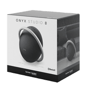 Restored Harman Kardon Onyx Studio 8 Portable Stereo Bluetooth Speaker, Blue