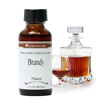 LorAnn Super Strength Brandy Flavor 1 ounce bottle