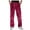 Hot Pink, variant on Men Casual Pants Carnival Clothes For Men Carnival Special Glitter Casual Wide Leg Pants Festival Fashion Foreign Trade Loose Comfortable Pants Purple XXL