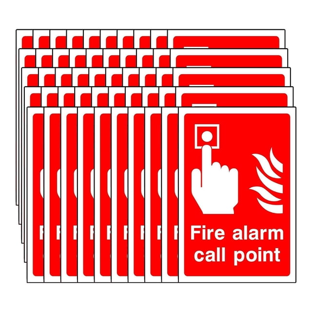 50 pegatinas de alta visibilidad para señal de , recordatorios útiles y consejos de notificación para restaurantes y hoteles.