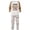 Men, variant on Yuaguia Brown Matching Family Christmas Pajamas Sets, Cookie Baking Crew Lettering Graphic Tops, Raglan Long Sleeves Gingerbread Candy Cane Pants Sleepwear for Women, Men, Kids, Baby, Toddler