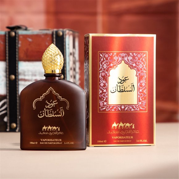 Oud Al Sultan Unisex Perfume - Middle Arabia Scent, Long-Lasting Fragrance, Light Musk, Sensual Aroma, Fresh Scent, Travel Friendly, Gift for Couples, 3.4 fl oz