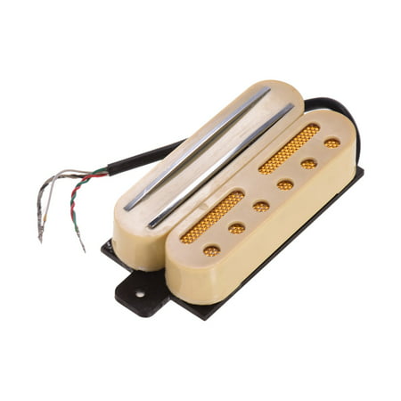 Hot Rail Dual Coil Humbucker Pickup with 4 Wires for ST LP Electric Guitar Replacement