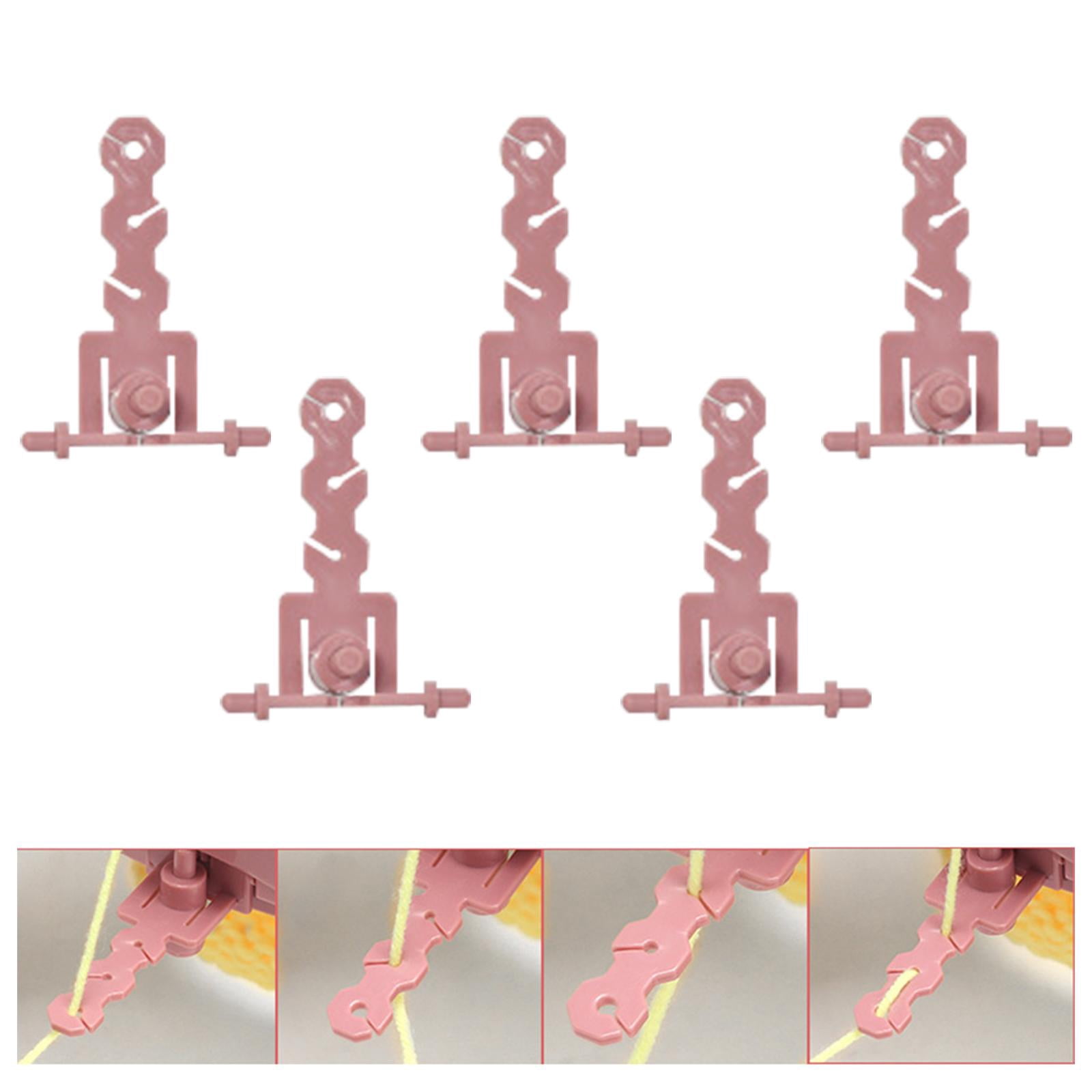 HOMYL 2-3 of pack 48 Wool Scarf Knitting Machine Hand DIY Knitting Machine Wire 3 Pcs