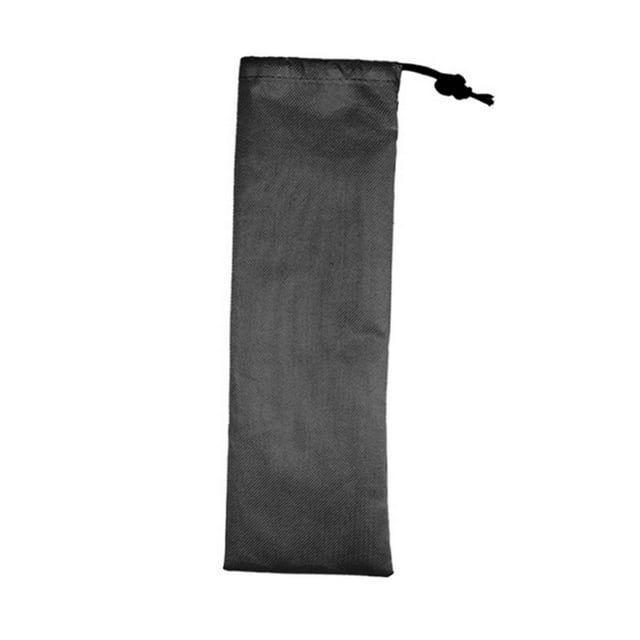 koolsoo Drawstring Storage Bag Tent Pegs Bag Lightweight Oxford Cloth Tent Nails Pouch Drawstring Pouch for Climbing Traveling Canopy 13cmx60cm