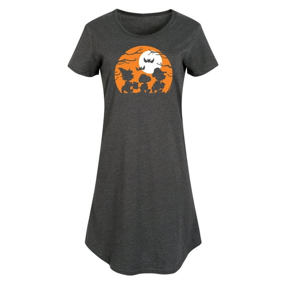Peanuts - Trick Or Treat Silhouettes - Women's Any Way Dress