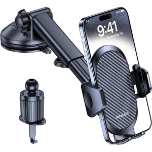 YSTINNG 3-in-1 Cell Phone Holders for Your Car, Universal Car Phone Holder Mount for Dashboard Air Vent Windshield C311-6361