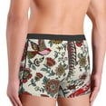 thumbnail image 4 of Kdxio Men's Boxer Briefs with Dark Enchanted Flowers And Birds Print - Comfortable and Breathable Underwear for Everyday Wear, 4 of 7