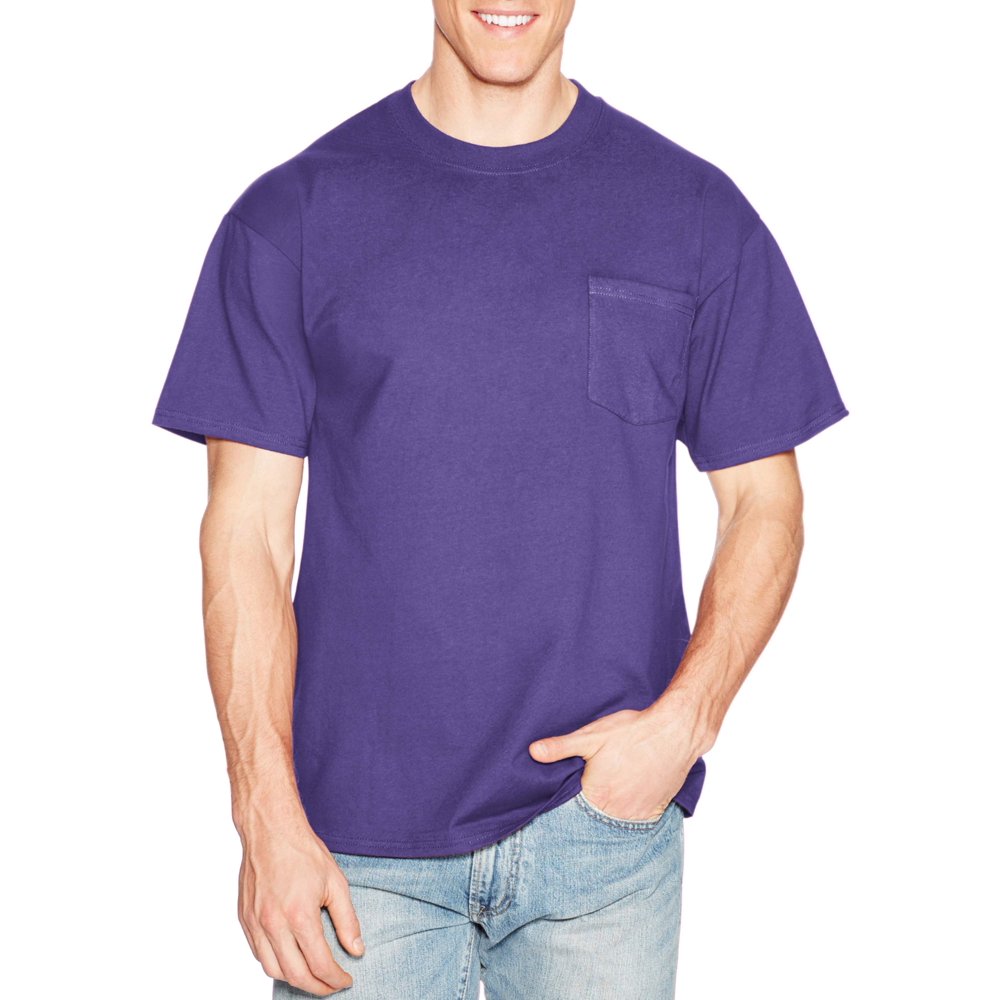 Hanes Hanes Men's Premium BeefyT Short Sleeve TShirt With Pocket