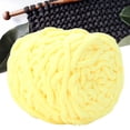 thumbnail image 1 of Chunky Yarn Knitting Thick Yarn Soft Colorful Braid Line Single Thick Ice Strip Yarn Floss For  Blanket Slipper, 1 of 8