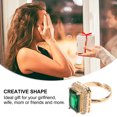 thumbnail image 3 of IDEANATEGRATE Anillo Para Mujer Con Piedra Y Ideal Para Y Uso Casual, 3 of 8