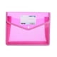 thumbnail image 1 of Bolsa de documentos tridimensional para estudiantes, bolsa de almacenamiento de documentos de prueba de oficina, de sarga horizontal, tamaño A4FC, 1 of 6