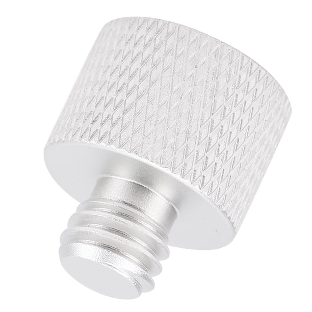 Adaptador de Rosca Micrófono Hembra de 5/8 de Pulgada a Macho de 3/8 de Pulgada Adaptador de Rosca de Rosca Adaptador de Montaje de Soporte de Micrófono de aleación de Aluminio ANGGREK Otros