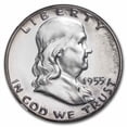 thumbnail image 2 of 1955 Franklin Half Dollar PF-66* NGC, 2 of 3