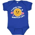 thumbnail image 3 of Inktastic I Love You a Waffle Lot with Cute Happy Waffle Boys or Girls Baby Bodysuit, 3 of 5