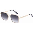 thumbnail image 1 of Lunettes de Soleil Rétro pour Hommes et Femmes, Boîte, Célébrité d'Internet, Diffusion en Direct (Couleur : F, Taille : Moyen), 1 of 4