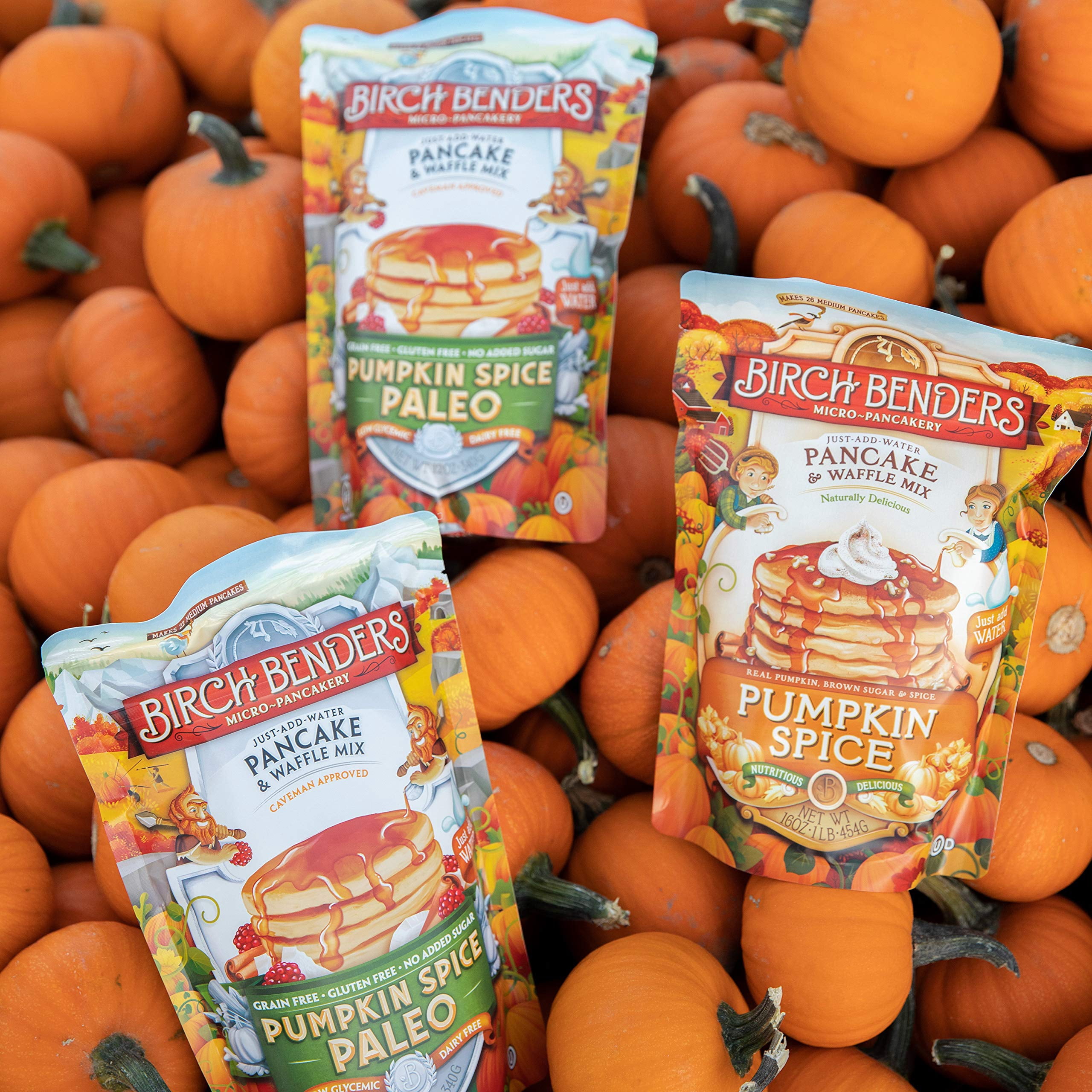 Birch Benders Pumpkin Spice Pancake & Waffle Mix, 16 oz