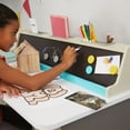 thumbnail image 4 of Little Tikes 2-in-1 Chalkboard Desk Kids, Children, Boys, Girls, Ages 3-8 Years to Study and Play, 4 of 7