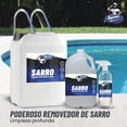 thumbnail image 2 of Juan Capitán Sarro: Desincrustante, removedor de sarro concentrado (sarricida para baños, regaderas, fuentes, albercas, utensilios, etc.) (10 U. de 600 ml), 2 of 5