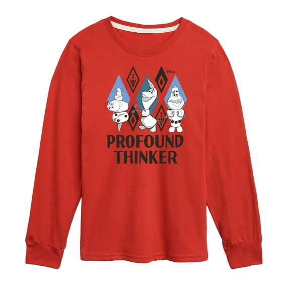 Frozen 2 - Profound Thinker - Toddler And Youth Long Sleeve Graphic T-Shirt