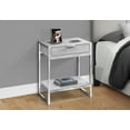 thumbnail image 5 of Monarch Specialties Accent Table, Side, End, Nightstand, Lamp, Living Room, Bedroom, Grey Laminate, 5 of 7