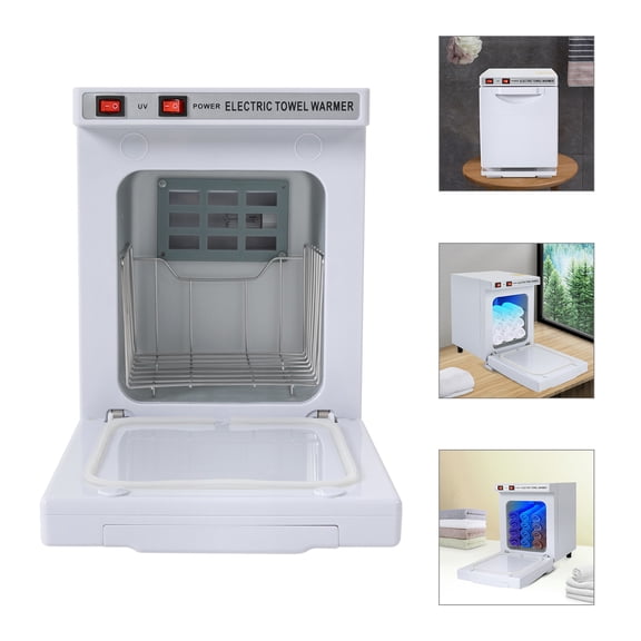 Electric Towel Warmer, Hot Towel Warmer Cabinet, Large Capacity Towel Warmer for Spa/Massage/Salon/Home