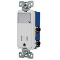 thumbnail image 1 of Cooper Wiring TR7735W-K-L Veilleuse & Réceptacle, Blanc, 1 of 1
