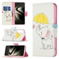 thumbnail image 4 of Designed for Samsung Galaxy S22 Plus 5G, Allytech Wallet PU Leather Card Slots Kickstand Flip Case Impact Resistant Protective Magnetic Closure Case for Galaxy S22 Plus 6.7", Umbrella Elephant, 4 of 5