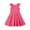 Pink, variant on PINQI Party Dress for Toddler Girls 3-14 Years Kids Girls Spring Summer Print Sundress Knee-Length Ruffle Polka Dot Sleeveless Princess Dresses