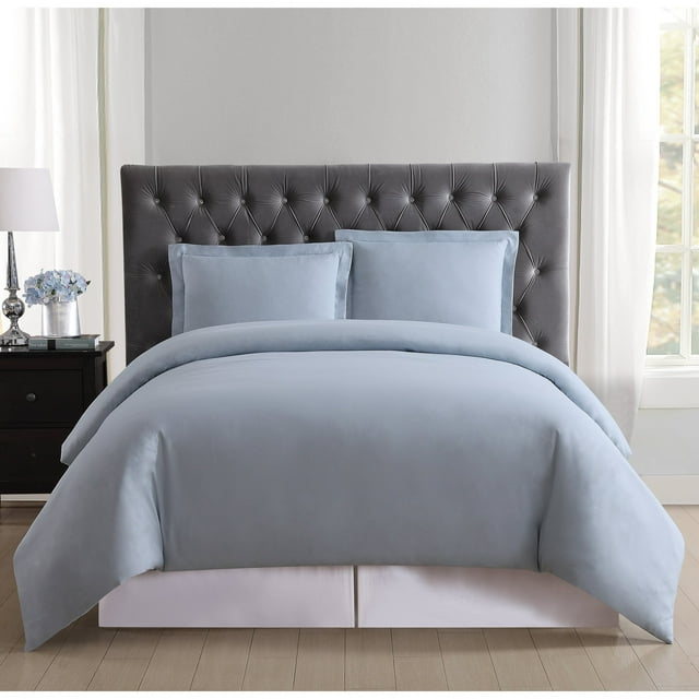 Truly Soft Housse de Couette Tous les Jours et des Impostes Mini Set Bleu Clair Simple XL