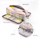 thumbnail image 4 of Portalápices Bolsa De Almacenamiento Multifuncional Estuche De Cosméticos Estuche De Lona Para Estudiantes Niños Niñas Noticed EL016583-02, 4 of 5