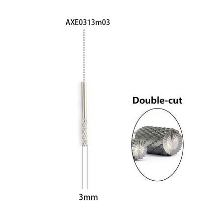 

Double Cut Tungsten Carbide Rotary File Burr 6mm Shank Metal Grinding Tool