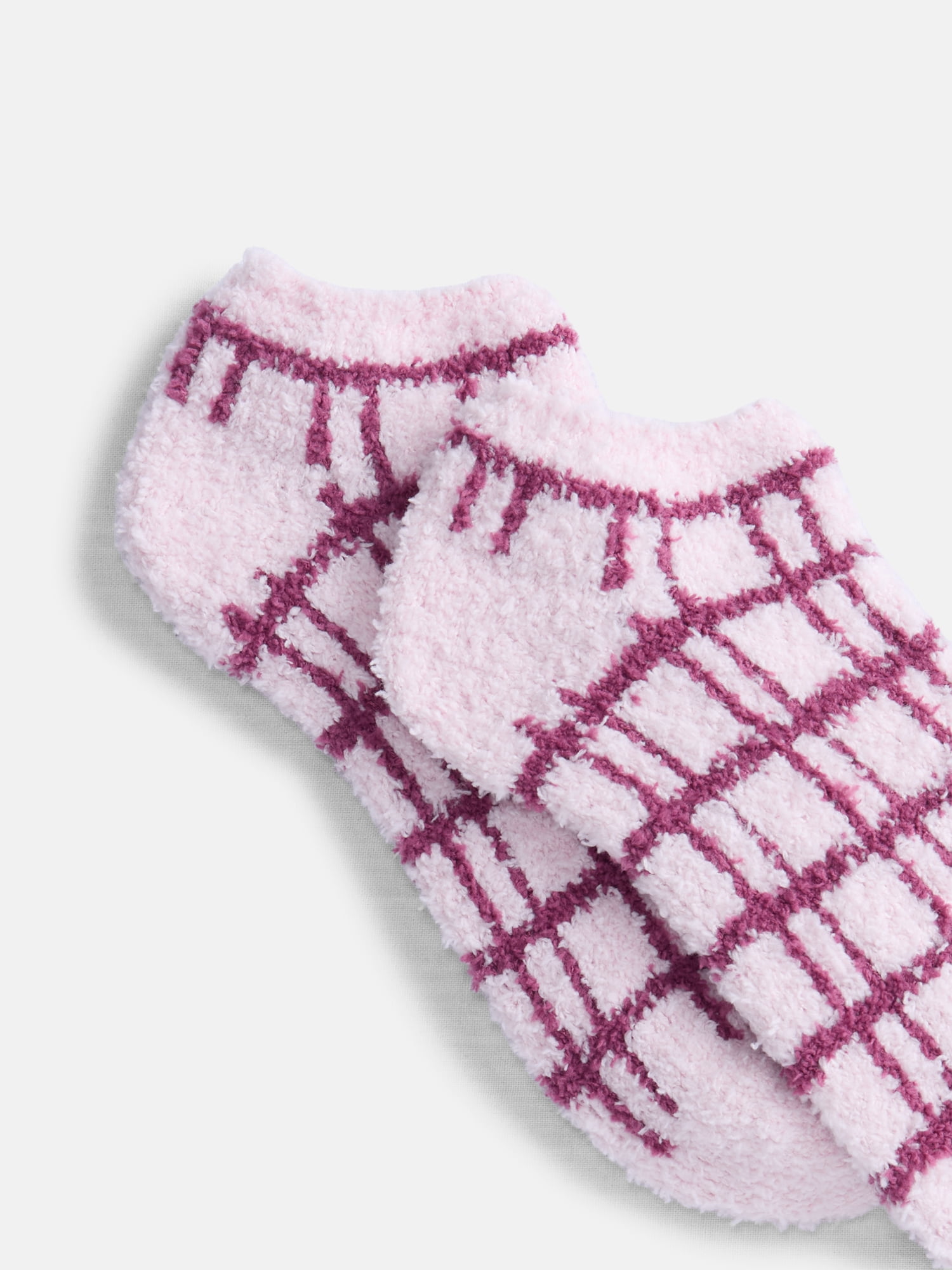 Joyspun Women's Cozy Low Cut Socks, 6-Pack, Size 4-10