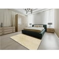 thumbnail image 4 of Ahgly Company Indoor Round Patterned Brown Sugar Brown Area Rugs, 6' Round, 4 of 6