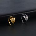 thumbnail image 3 of Hallow out Hamsa Hand of Fatima Evil Eye Ring Stainless Steel Band Ring Jewelry, 3 of 9