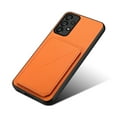 thumbnail image 6 of Nalacover Case Compatible with Samsung A33 5G, Wallet Case with Hidden Card Holder, withKickstand Card Slots Classic PU Cowhide Leather Cover for Men Women Girls for Samsung Galaxy A33 5G, Orange, 6 of 10