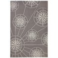 thumbnail image 1 of Trans-Ocean Imports FTP57144747 5 Pi x 7 Pi 6 Po Liora Manne Frontporch Compas Intérieur & Extérieur Rug&44; Gris, 1 of 1