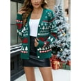 thumbnail image 2 of LUBOT Nouveaux Cardigans de Noël Laids pour Femmes, 2 of 7