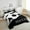 Black White, variant on Erosebridal Soccer Comforter Set Twin Size Football Bedding Set Black White Geometric Stripes Comforter Soccer Ball Game Sports Theme Quilt Set