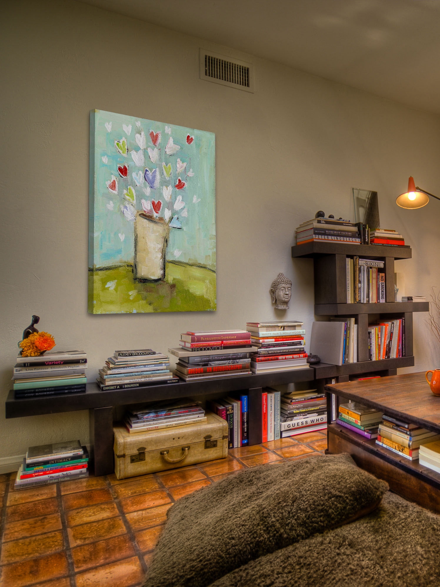 Marmont Hill "Simple Bouquet" by Tori Campisi Painting Print on Canvas
