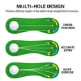 thumbnail image 4 of Putting Green Mats Set for Golf Putting Use Training Aid Put Cup & Flags Indoor Outdoor Training Mat Yellow, 4 of 6