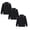 Black#03, variant on Grblisyd 3 Pack Boys Girls Polo Shirt School Uniform Polo Caual Soft Long Sleeve Classic Collared Shirt Kids Back to School Clothes