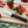 thumbnail image 3 of Rada Cutlery Curved Paring Knife Blade Stainless Steel Resin, 6-1/8 Inch, Black handle, 3 of 6