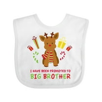 Inktastic Promoted to Big Brother Boys Baby Bib
