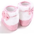 thumbnail image 5 of Newborn Baby Girls Boys Boots Soft Anti-Slip Sole Warm Winter Snow Booties Toddler Infant Prewalker Shoes, 5 of 7