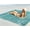 Stripe Teal E, variant on Turkish Beach Towel Blanket XXL Cotton Sandproof Towels Boho Woven Extra Large Big Sand Free Giant Throw Blankets Huge Quilt XL Picnic Camping Necessities Cloud For Adult Gifts Coral