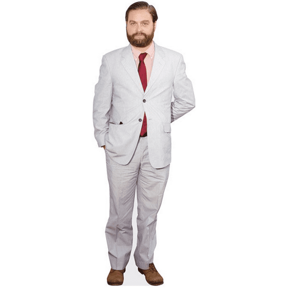 Zach Galifianakis Lifesize Cardboard Cutout Standee