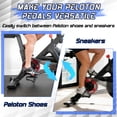 thumbnail image 6 of Bucklos Toe Cage for Peloton Bike + - Pedals,Convert Look Delta to Dual Function Pedal Ride with Sneakers or Peloton Shoes,Indoor Exercise Bike Accessories for Family, Friends, 6 of 8